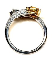 Anello Sommer Donna Charade in Oro bianco Diamante 0.62 Ct R318/04 - R318/04